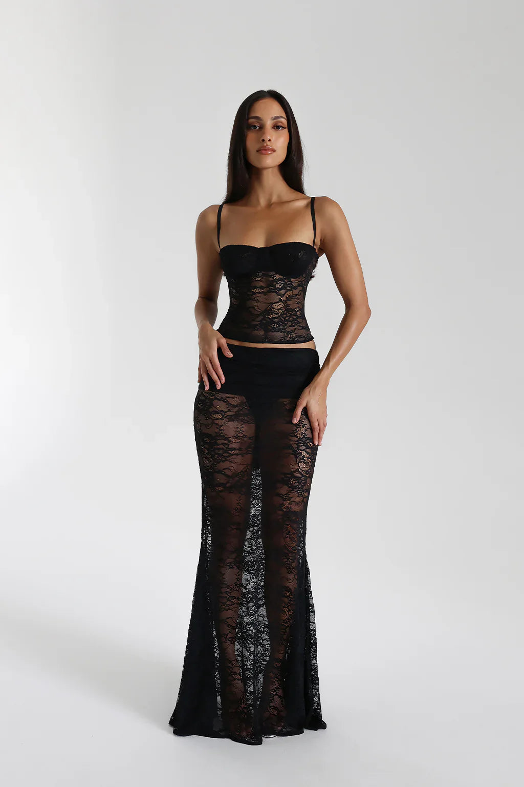 Fantasia Lace Skirt & Top Set